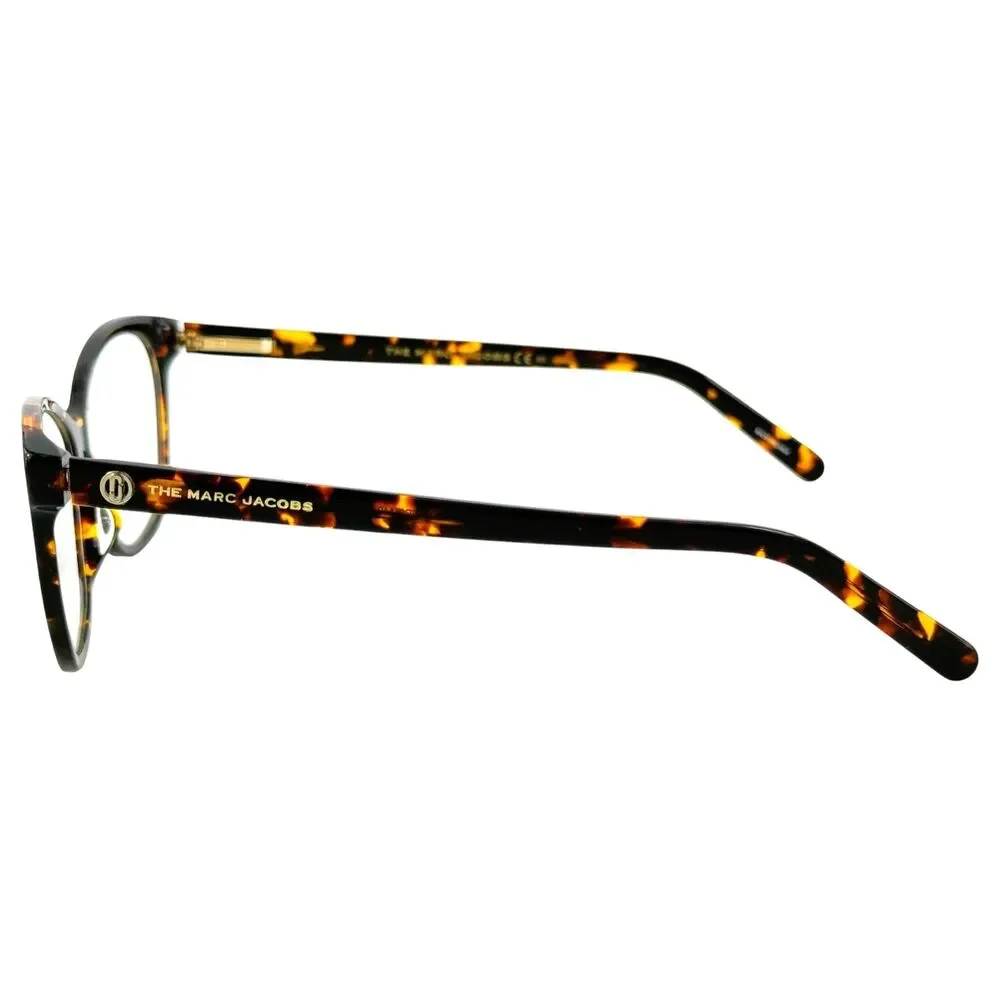 Marc Jacobs Marc 539  Womens Plastic Eyeglass Frame WR9 Brown Havana 53-16